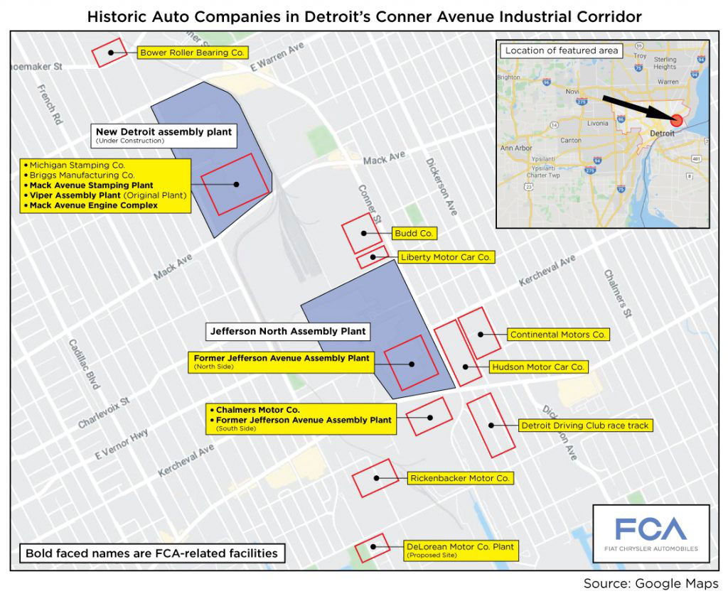 Historic Auto Companies in Detroit's Conner Avenue Industrial Corridor