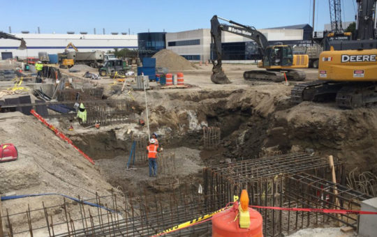 New Detroit plant construction unearths history